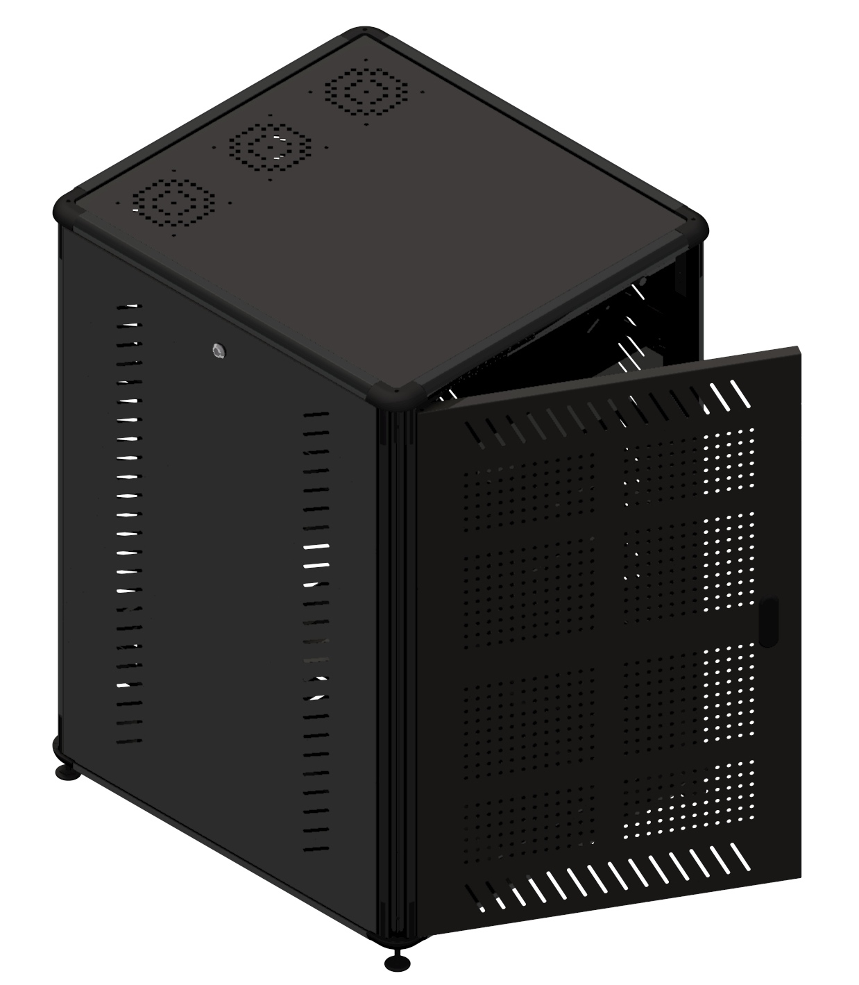 Gabinete de piso Wellcome – Inventor